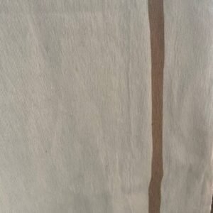 Couverture de lit en Coton rayures beiges