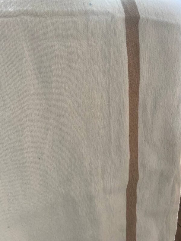 Couverture de lit en Coton rayures beiges