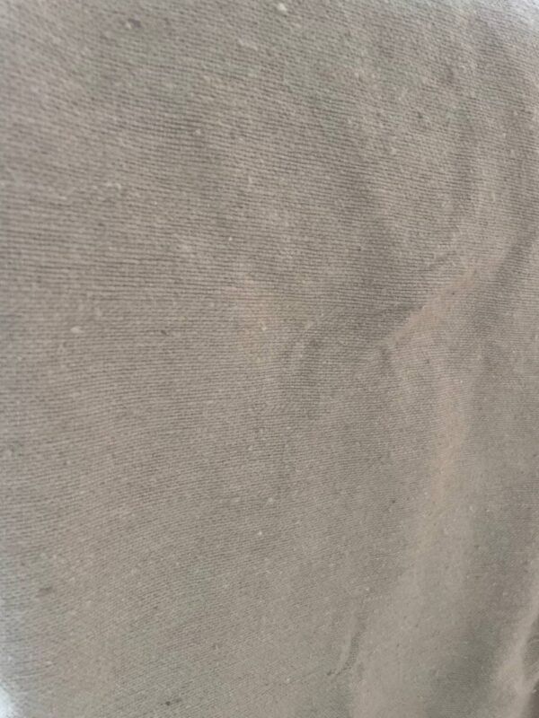 Couverture de lit en Coton Beige avec Pompons