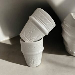 Tasse Beldi Blanc Empreinte