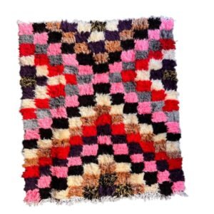 Tapis Bouchrouite - Patchwork Amazigh