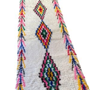 Tapis Berbère de Couloir Éclats Nomades | Fait main au Maroc – Tapis & Trésors